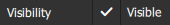 {The Visibility property selected but not highlighted.}